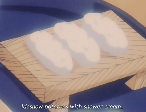 sushinfood:The moment Jessie was so poor she had to eat snow.This show was brutal, okay.