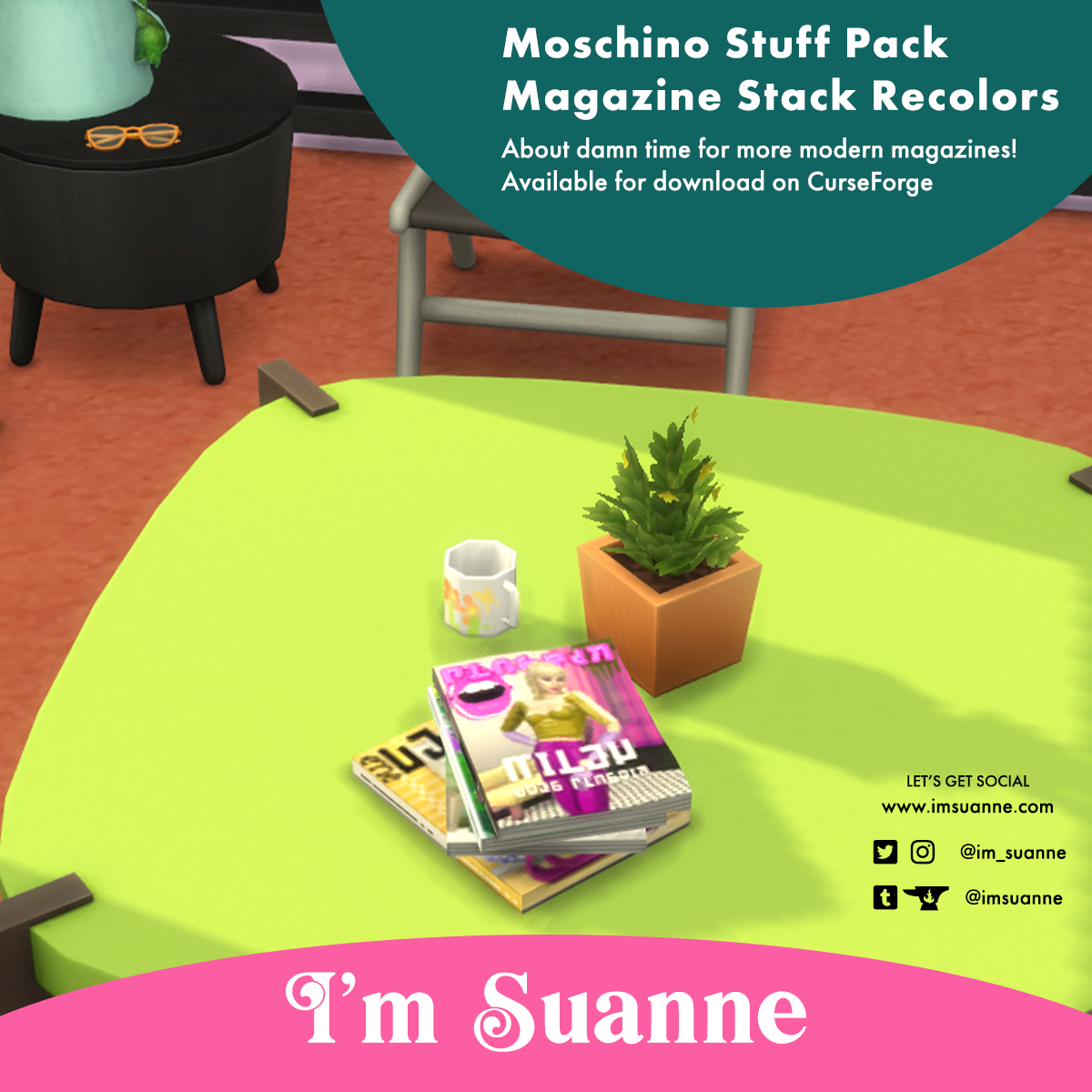 Sims 4 Moschino Stuff Pack Trailer Fits Right In With The Rebrand