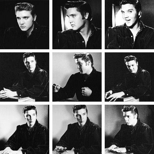 vinceveretts:  Elvis during the “Love Me Tender” photoshoot session, photographed