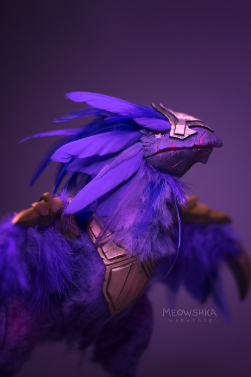 Voidtalon of the Dark Star: moveable handmade art doll