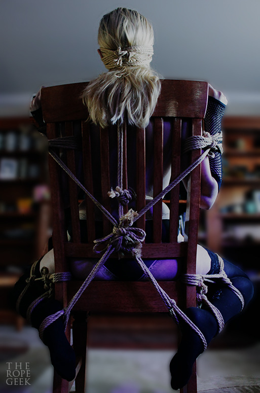 thebeautyofrope: rope and photo by TheRopeGeek model:  @harmonyriver 