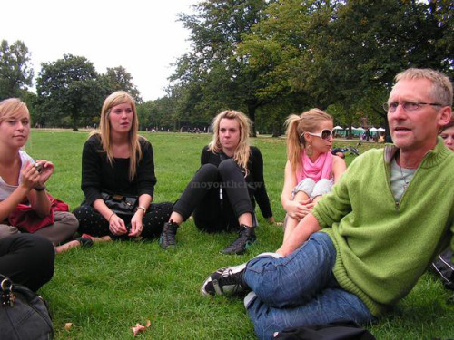 Exclusive – MØ on her study trip to England, 2007. 