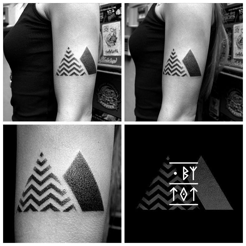 Twin Peaks tattoo by Tristan Ritter - Tattoogrid.net