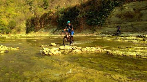 bikepsycho: Dry River #dirt will find the way!! #mountainbiking variation #Rancah #Enduro #trails #w