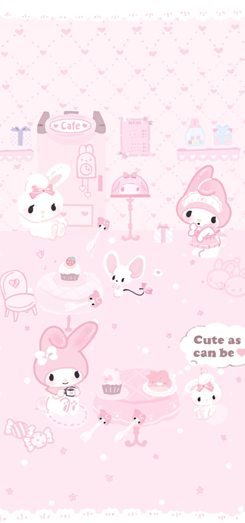 просто обои  My melody wallpaper Kitty wallpaper Hello kitty wallpaper