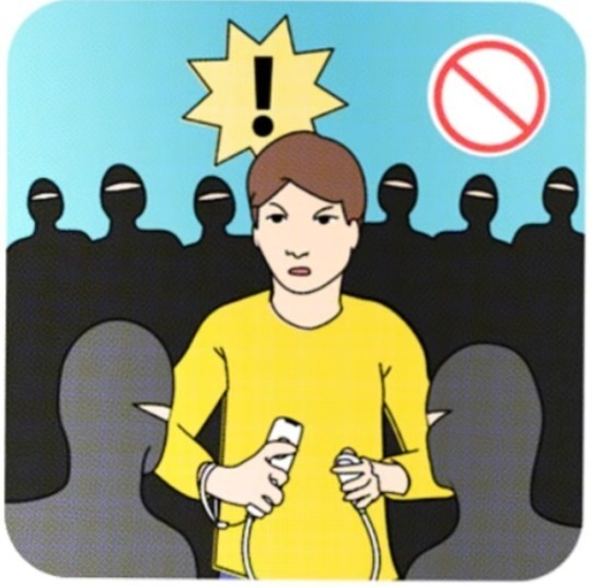 retrogamingblog:Safety warnings from the Nintendo Wii’s Japanese manual