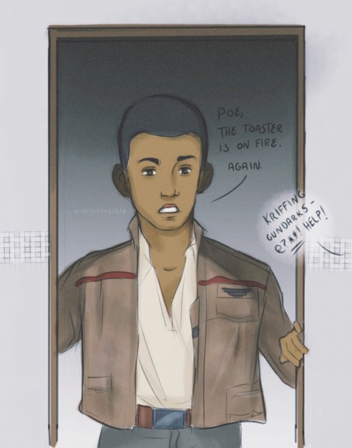 arminvincible: poe dameron more like poe dumberon amirite taken from here 