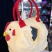 shiftythrifting:Flexible plastic chicken purse… found at an antique mall in the Las Vegas Arts District. I didn’t buy it, but it haunts my thoughts.