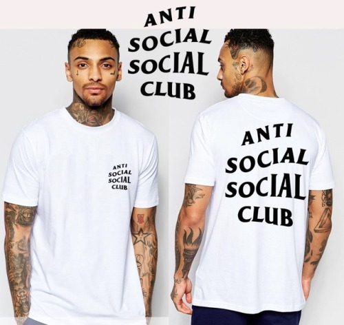 uniquetigerface: GET  ANTI SOCIAL SOCIAL CLUB TEE HERE ศ.23  NOW ONLY  ย.27  ,  LIMITED IN STOCK! WORLDWIDE SHIPPING 