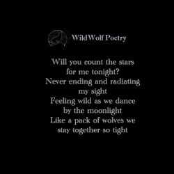 wildwolfpoetry:    Follow Wild Wolf Poetry