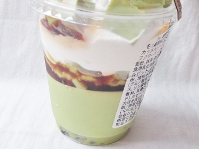 milkeu:  ぷるぷる抹茶パフェ　サークルＫサンクス 