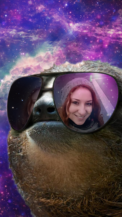 dave-is-bored: I did some matching walpepers for me (a sloth) and my girlfriend (my lil hamster)#swa