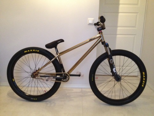 creature-on-two-wheels:  My sweetie! Now fully completed!