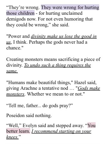 Gods/monsters/heroes