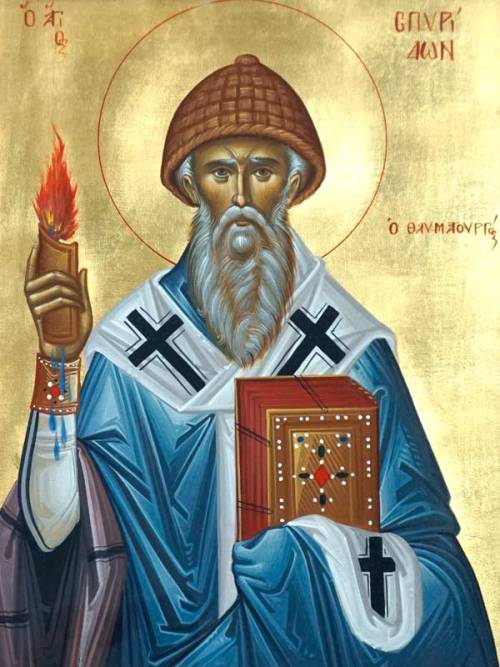 simplyorthodox:  St. Spyridon the Wonderworker, Bishop of Tremithus