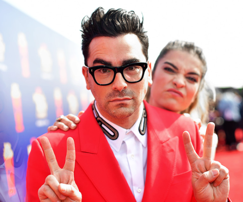 DAN LEVY, ANNIE MURPHY2019 MTV Movie & TV Awards, California › June 15, 2019