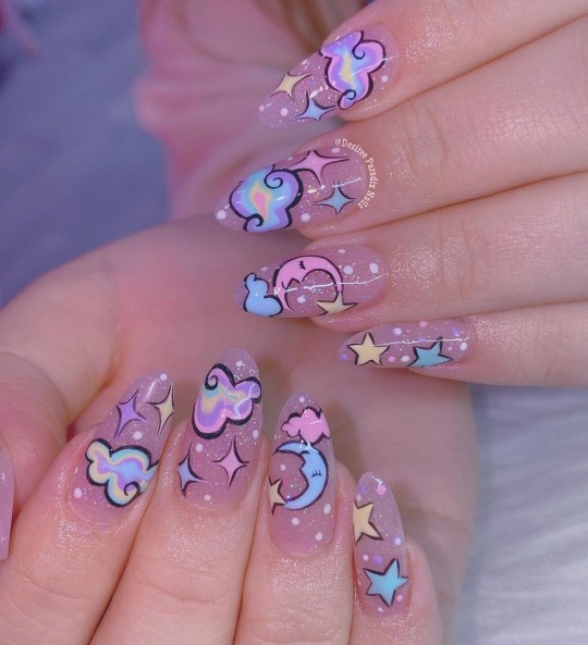 pastel nail designs