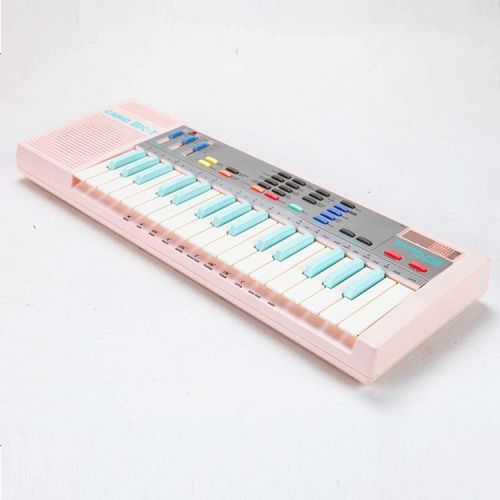 neontalk: P a s t e lK e y b o a r d Casio SK-1 ultra rare pink version with light blue keys. 1985.…