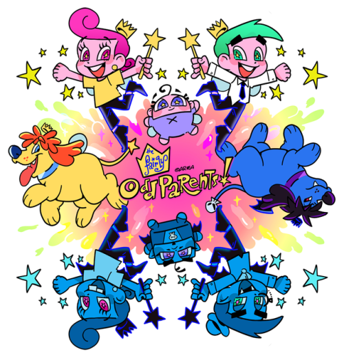 im-area:FAIRLY ODD PARENTS!fanart for hartman’s birthday