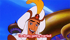didusaydisney:  Aladdin’s getting married, and it’s gonna beThe wedding of the centuryAmazing how Aladdin could’ve come so far! 