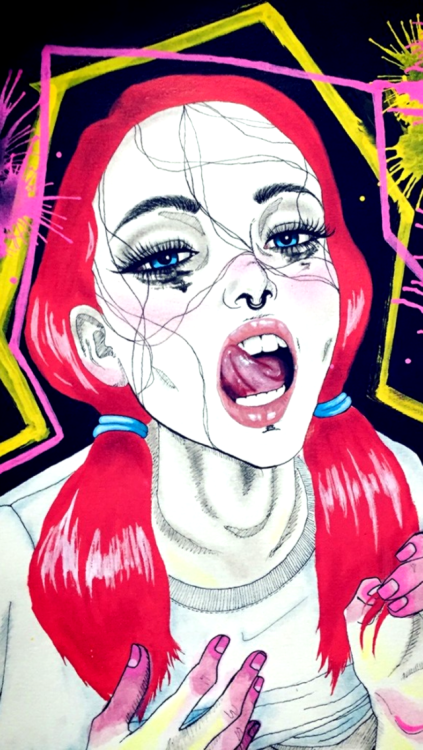 Porn Pics lockzinhas:  art by harumi hironaka