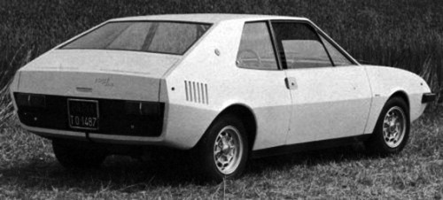 carsthatnevermadeitetc:  NSU Nergal Concept, 1970. Designed by the Aldo Sessano and presented at the Turin Motor Show, the Nergal was based on the rear-engined NSU Prinz (the silhouette drawing shows the Nergal superimposed over a Prinz). Volkswagen