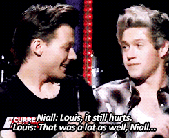 16meets18history:  Int: You’re not a boyband anymore, you’re a manband now. Niall,