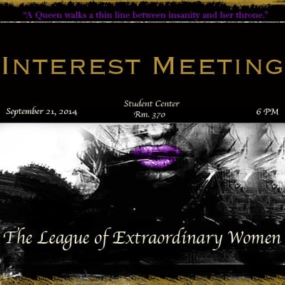 Find out more on how to become an Extraordinary Woman of the League! Come out this Sunday @ 6 !! #nodresscode