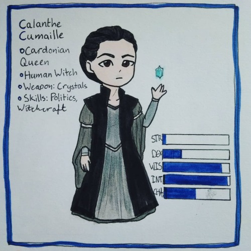 Misadventure May Character Profiles: Calanthe and Felicity