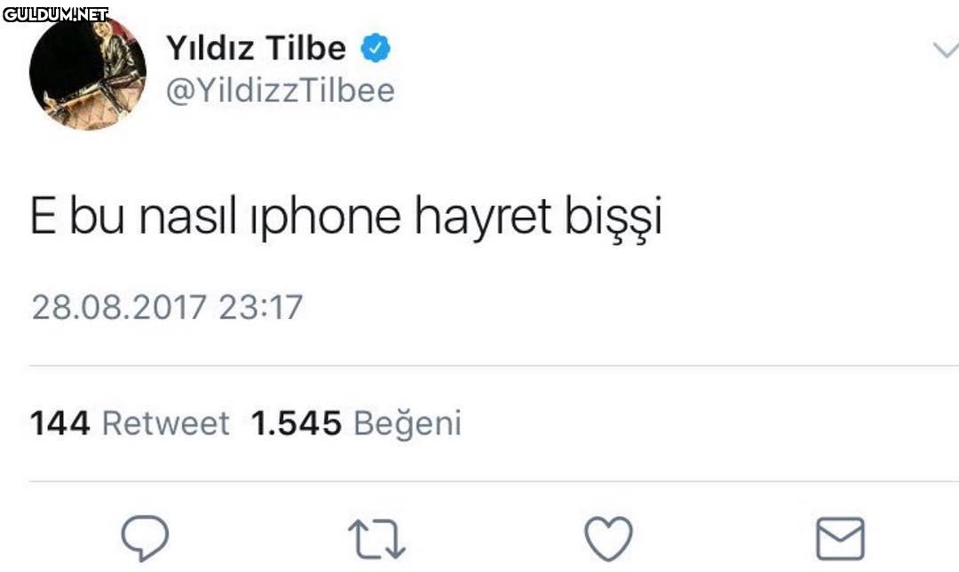 Yıldiz Tilbe
- E bu nasıl...