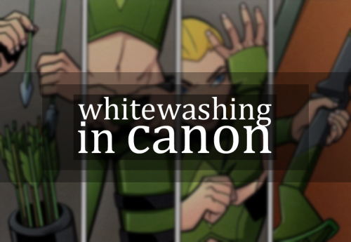  Young Justice fans problem #239: whitewashing in canonRequest by thesouffleegirl “I’m