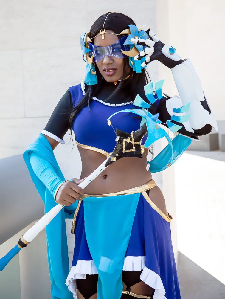 myriammcfly: Magical Girl Symmetra Cosplay Series: Overwatch Worn &amp; made