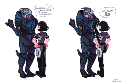 tinyhorror: i just LOVE how sassy shepard is when she flirtsalso being bi in mass effect is so hard.
