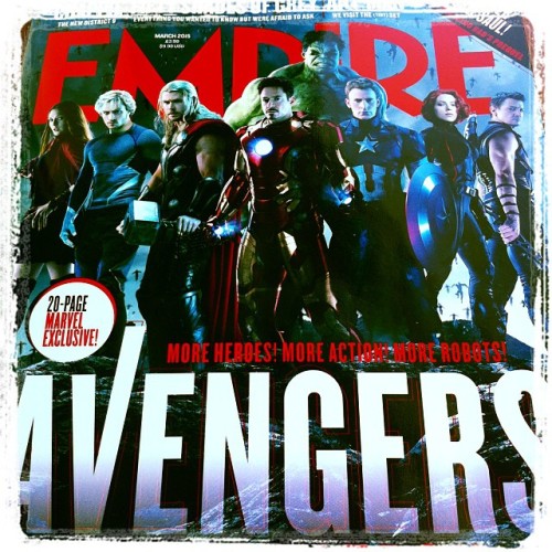 Babies. #AgeofUltron #Avengers #Empire