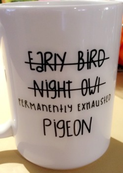 side-eye-emojii: zackaran: Got the best mug