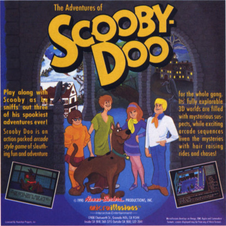 ‘The Adventures of Scooby-Doo’[AMI / DOS / APP2 / C64] [USA] [MAGAZINE, BANNER] [1990]
• Computer Gaming World, January 1990 (#67)
• via CGW Museum
• After their unlicensed Jetsons game brought upon the legal wrath of Hanna-Barbera, Micro Illusions’...