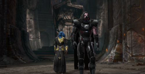 Nothin’ to see here. Just two ex-slave twi’lek out saving the Empire.