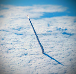 The space shuttle Endeavour’s final launch.