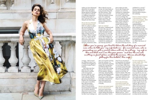 Kangana Ranaut— Filmfare, September 2017