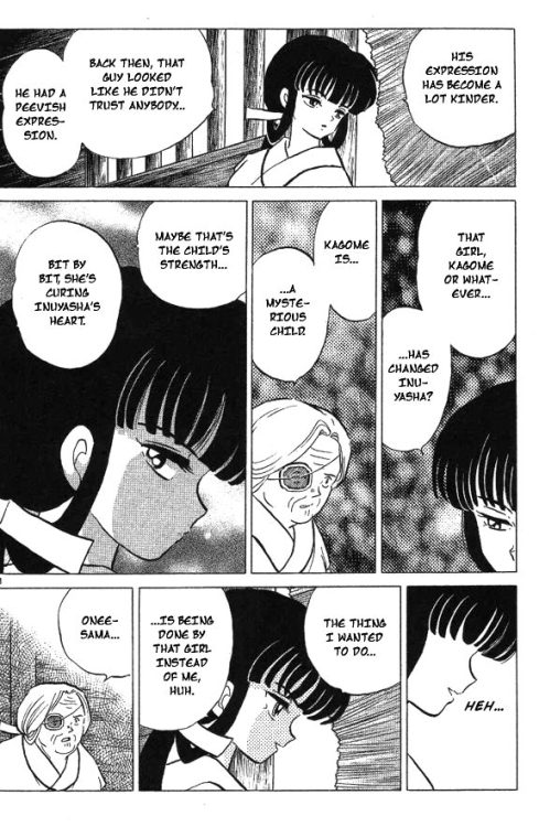 inu-kik:I keep seeing all of these posts about how InuYasha and Kikyou were never really in love.You