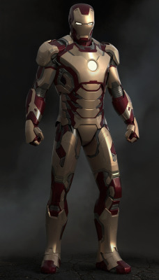 herochan:  Iron Man 3: Mark 42 &amp; War Machine Created by Josh Herman Website ll Tumblr ll Blog 