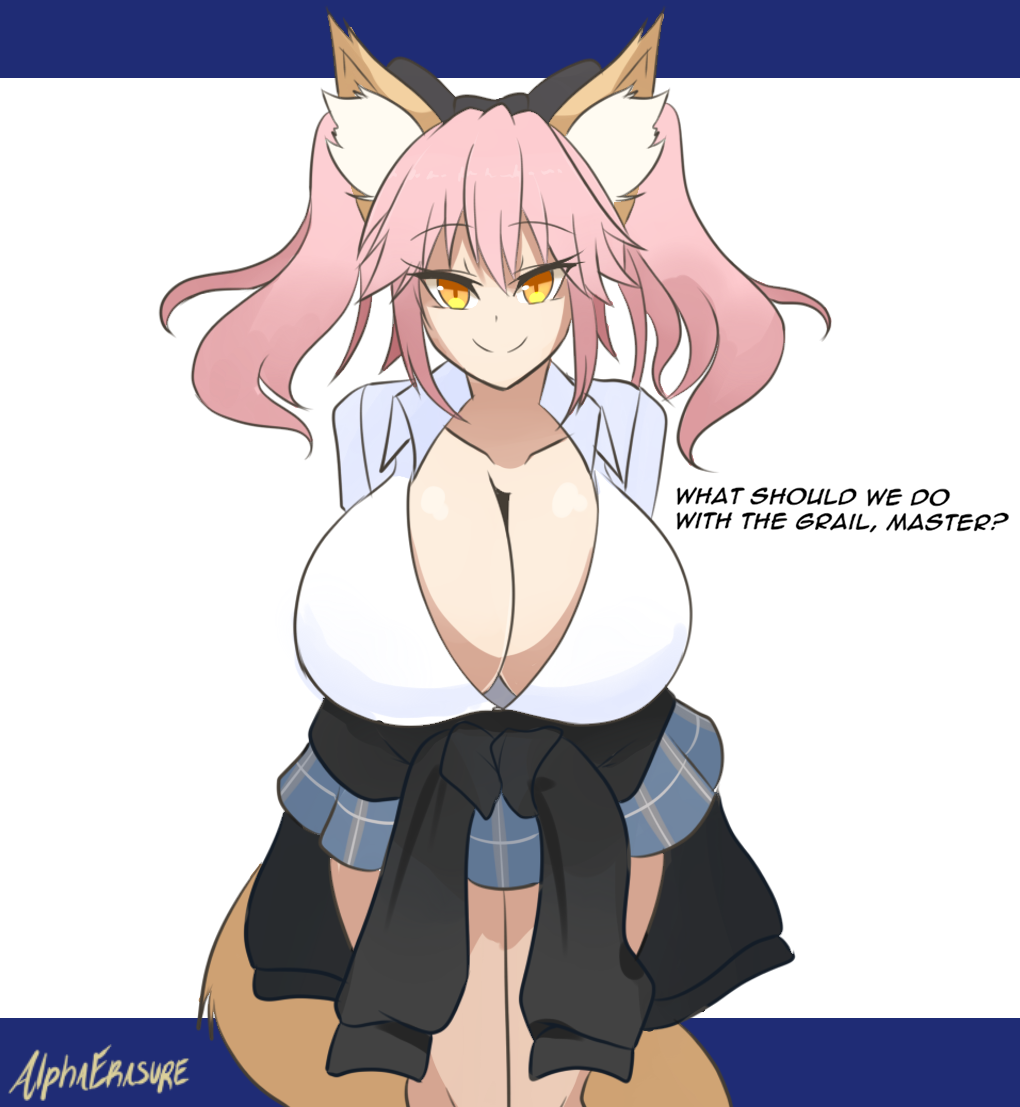 alphaerasure:commission of Tamamo BE for anon! 