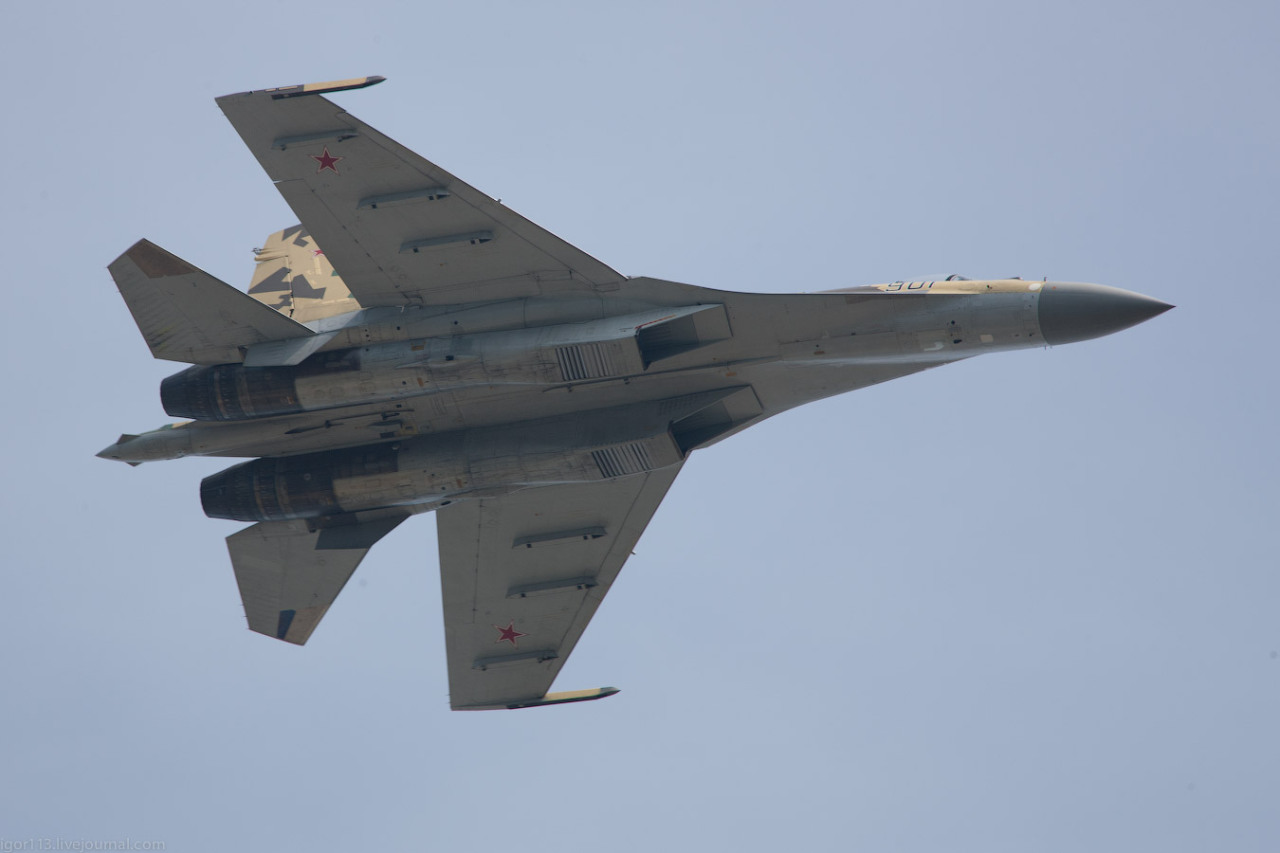 rocketumbl:  Su-35 Prototype 901