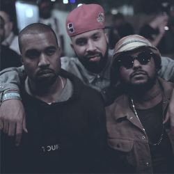 welovekanyewest:  Kanye and Schoolboy Q at