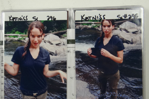 script-supervisor:  Dawn Gilliam continuity photographs - The Hunger games, dir. Gary Ross, 2012. 