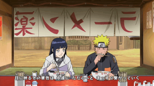 joyofdoors:  All I wanted is a NH scene at an Ichiraku ramen.Dream achieved.Also