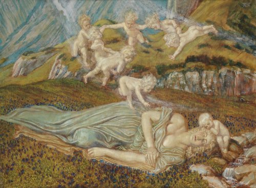 Franz Stassen (1869-1949), The Sleep