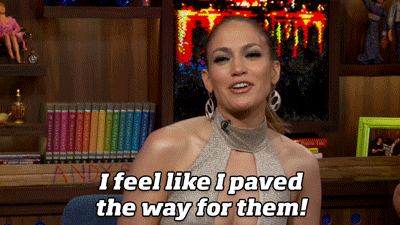 Jennifer Lopez on the Kardashians’ bountiful butts!