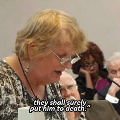 baelor:Trans Woman Dares Bible-Quoting Councilman to Stone Her to Death