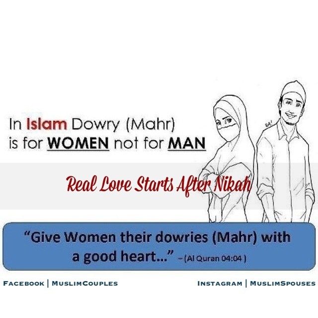 difference between dowry and mahr